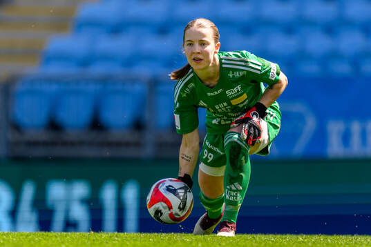 Sundsvalls målvakt Cornelia Baldi Sundelius