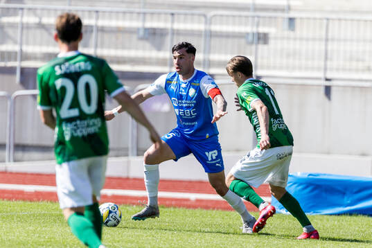 IK Oddevolds Kenan Mehovic och Brages Johan Arvidsson