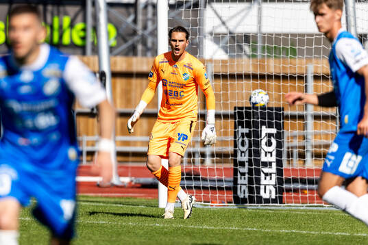 IK Oddevolds målvakt Oscar Ekman