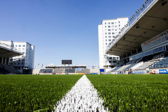 Interiör vy av Bilbörsen Arena