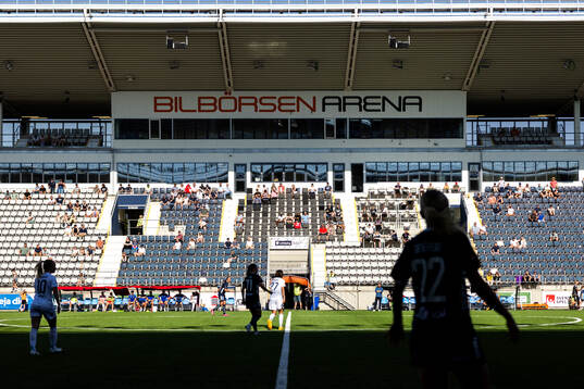 Interiör av Bilbörsen Arena