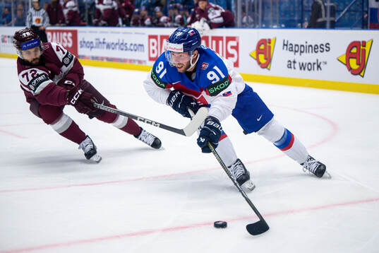 Janis Jaks of Latvia and Matus Sukel of Slovakia