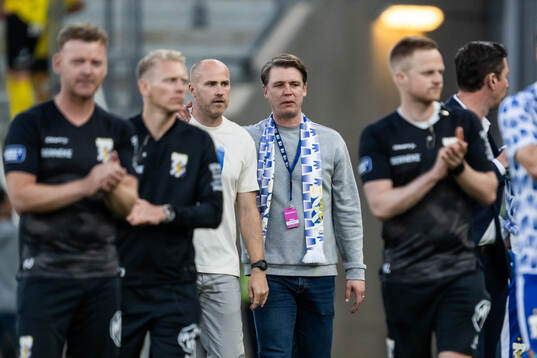 IFK Göteborgs tränare Jens Berthel Askou och tekniske