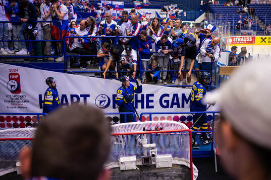 Lukas Bengtsson, Fabian Zetterlund and Linus Johansson of