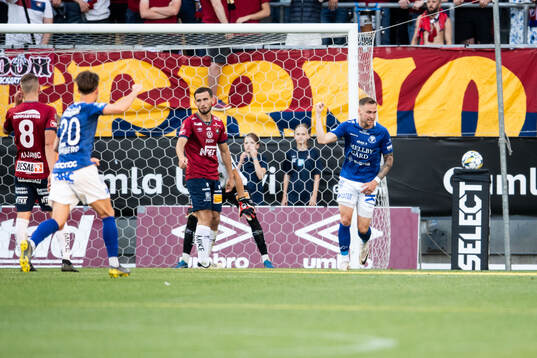 Trelleborgs Filip Bohman jublar