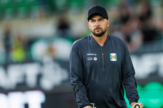 Varbergs tränare Tobias Linderoth