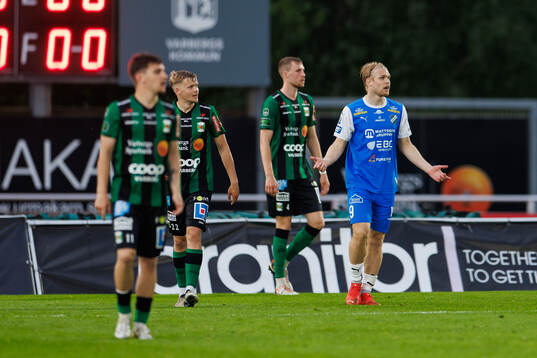 IK Oddevolds Linus Tornblad reagerar