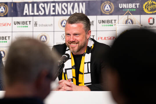 Elfsborgs manager Jimmy Thelin