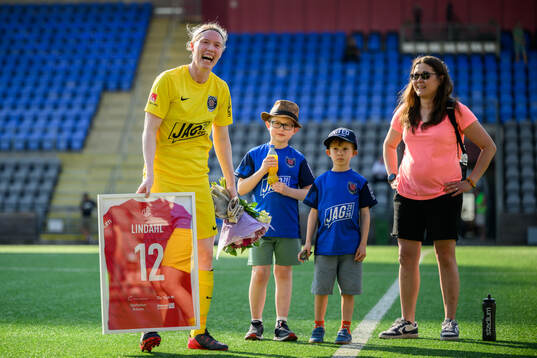 Eskilstuna Uniteds Hedvig Lindahl