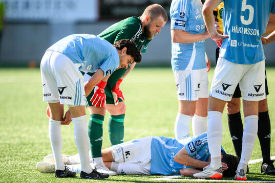 Gefles Samuel Adrian har ont