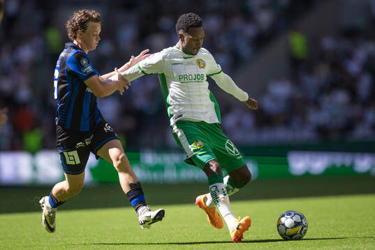 Sirius Herman Sjögrell och Hammarbys Shaquille Pinas