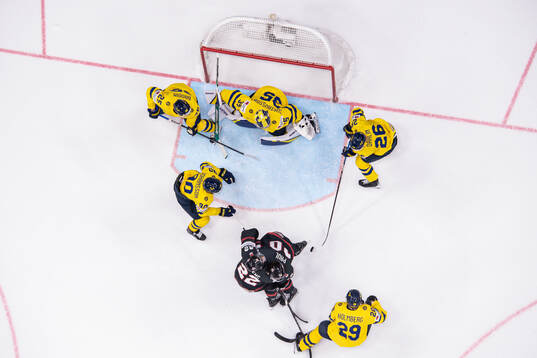 Marcus Johansson, Jonas Brodin, goaltender Filip