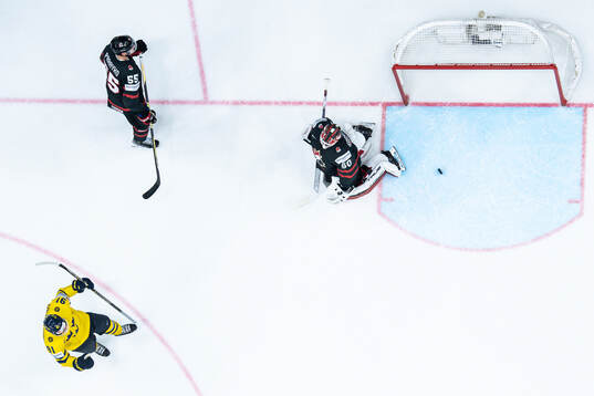 Carl Grundström of Sweden celebrates