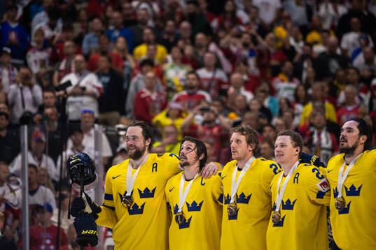 Victor Hedman, Erik Karlsson, Jonas Brodin, Lucas Raymond