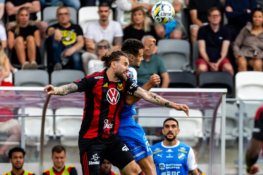Östersunds Ali Suljic och IK Oddevolds Assad Al Hamlawi