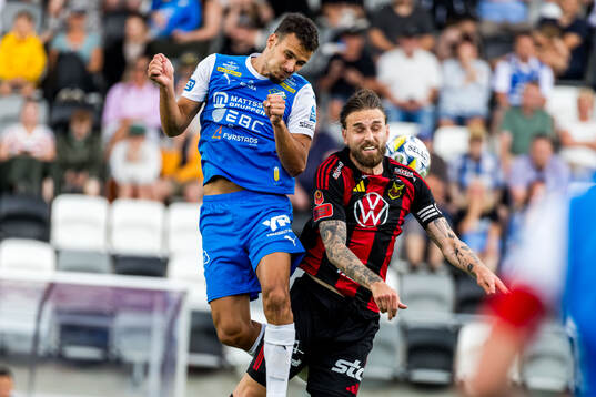 IK Oddevolds Assad Al Hamlawi och Östersunds Ali Suljic