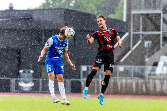 IK Oddevolds Gabriel Sandberg och Östersunds Sebastian