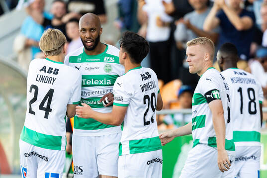 Västerås Jabir Abdihakim Ali jublar