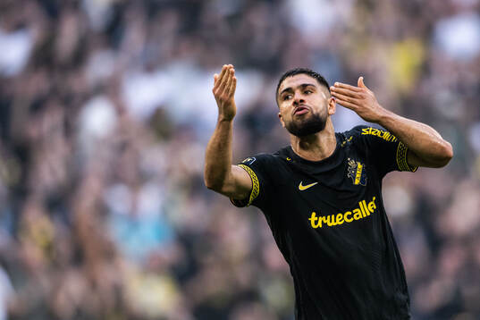 AIKs Omar Faraj jublar