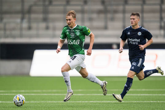 Brages Henry Sletsjøe och Utsiktens Albin Skoglund
