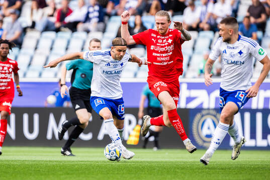IFK Norrköpings Christoffer Nyman och Värnamos Hampus