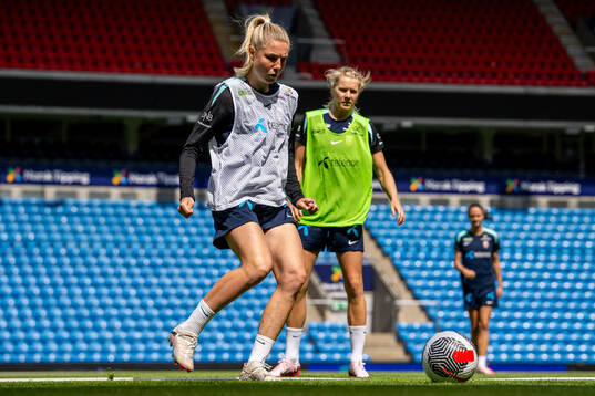 Sophie Román Haug of the Norwegian women's national football team