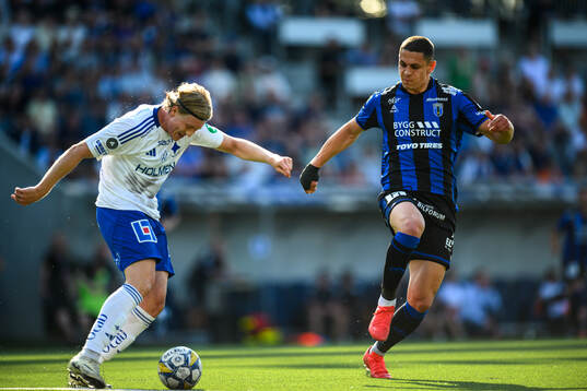 IFK Norrköpings Daniel Fritz Eid och Sirius Yousef Salech