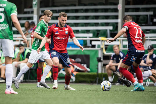 Östers Niklas Söderberg och Vladimir Rodic