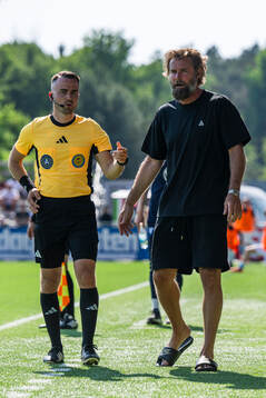 Brommapojkarnas tränare Olof Mellberg