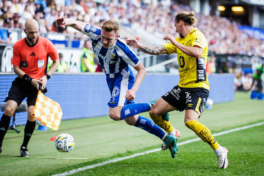IFK Göteborgs Sebastian Ohlsson och Elfsborgs Niklas Hult