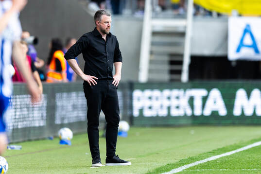 Elfsborgs manager Jimmy Thelin