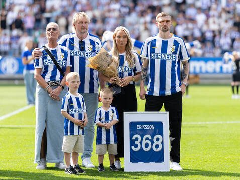 IFK Göteborgs Sebastian Eriksson ihop med sambo Sara