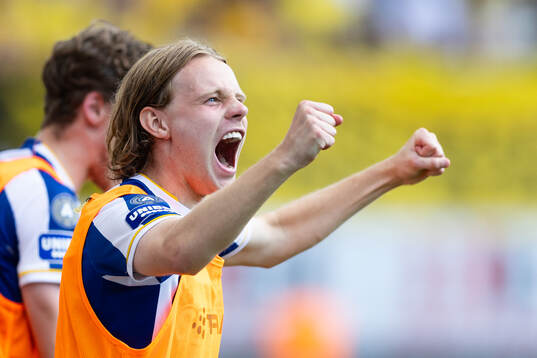 IFK Göteborgs Oscar Pettersson jublar