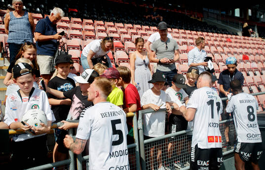 Örebros Jesper Modig, Samuel Kroon och Mohammed Khalid