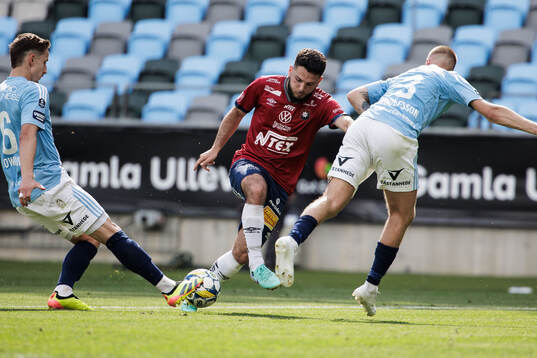 Gefles Lukas Browning Lagerfeldt och Jesper Merbom Adolfsson och Örgrytes Edi Sylisufaj
