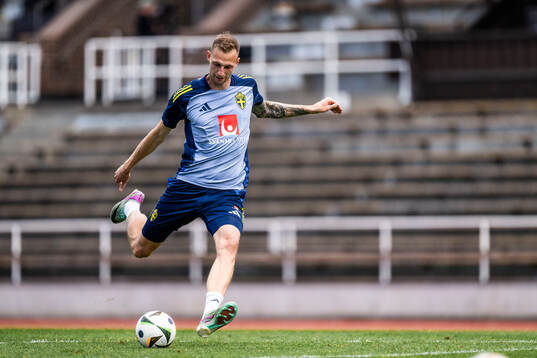Gustaf Nilsson of the Swedish men's national football team