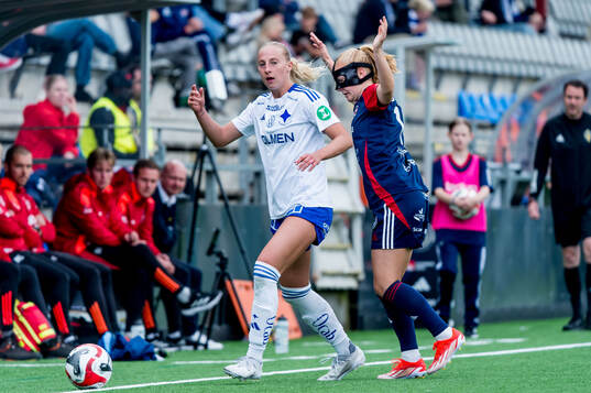 IFK Norrköpings Samantha Cary och FC Rosengårds Sofie