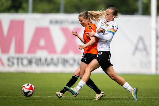 Kristianstads Emmi Alanen och Häckens Filippa Curmark