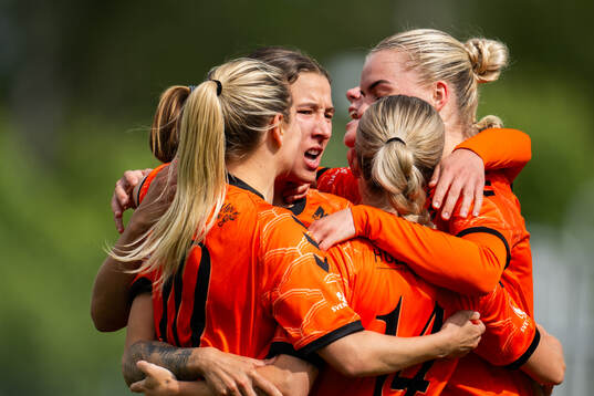 Kristianstads Tabitha Michelle Tindell jublar