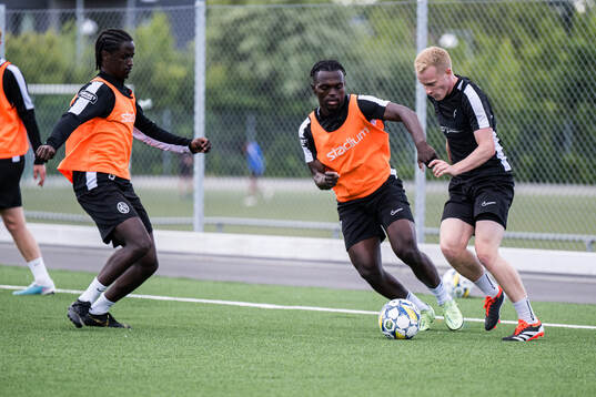 Max’Med Omar Mohamed, Kofi Asare  och David Edvardsson