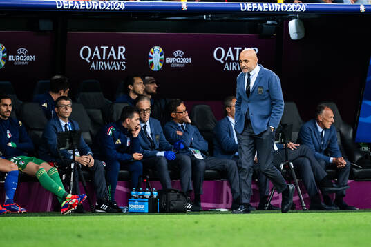 Head coach Luciano Spalletti of Italy