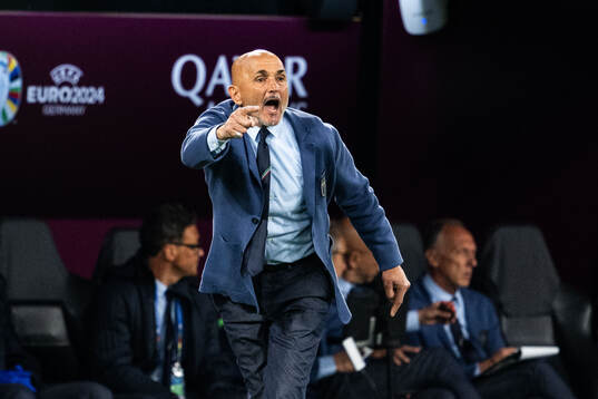 Head coach Luciano Spalletti of Italy