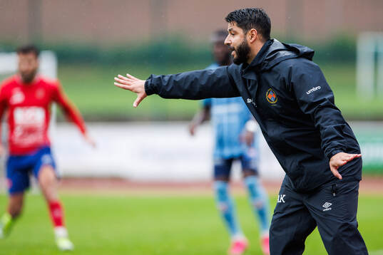 Varbergs tränare Ali Kraym