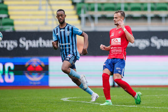 Husqvarnas Isse Ismail och Varbergs Theodor Graudums