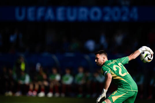 goalkeeper Unai Simon Mendibil of Spain
