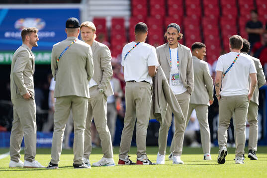 Yussuf Poulsen of Denmark