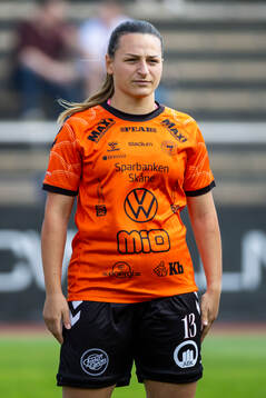 Kristianstads Emma Petrovic i lineup