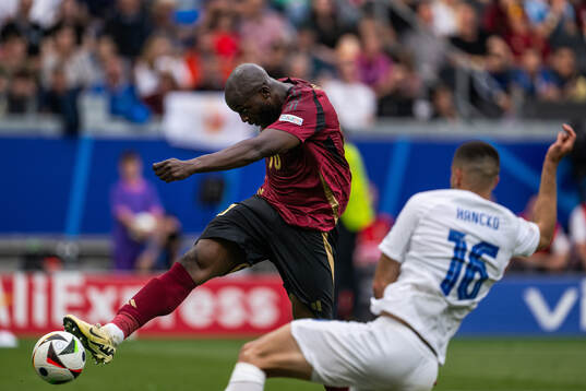 Romelu Lukaku of Belgium