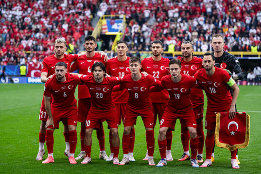 The starting eleven of Türkiye