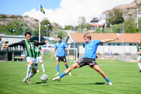 GAIS Mohamed Bawa och Halmstads Albin Ahlstrand